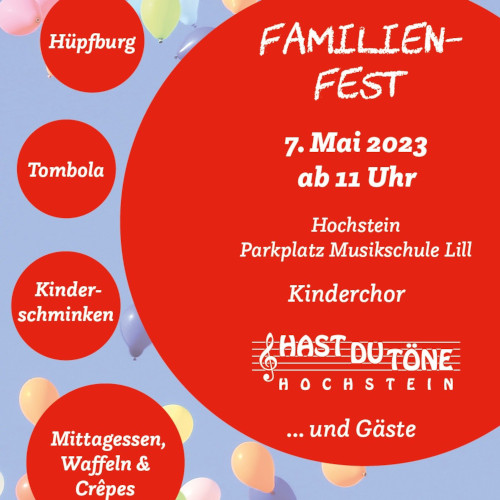 Familienfest Gesangverein Hochstein 2023